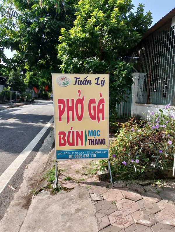 Bún phở Tuấn lý